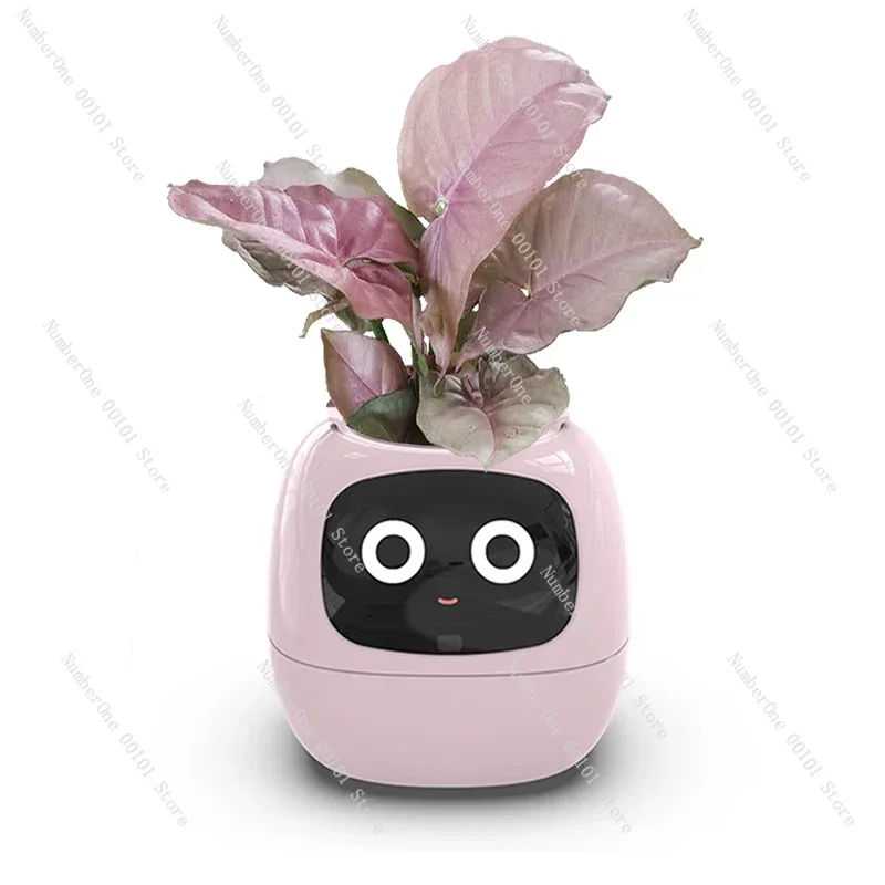 Home Garden Flower Pots Creative interaction mini smart garden indoor Smart flower planter APP Internet control Flowerpot