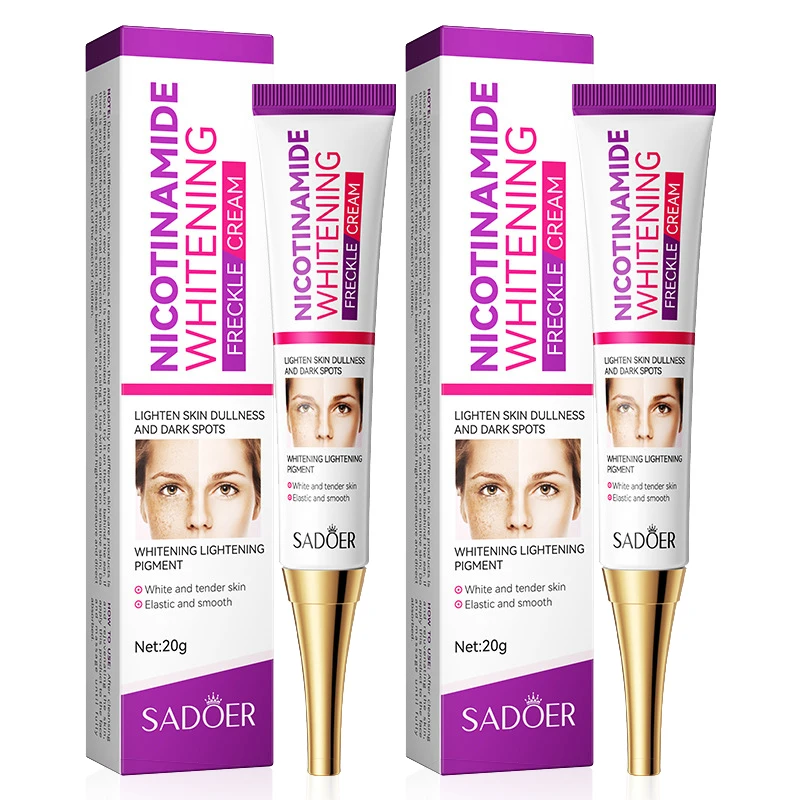 1/2/3pcs SADOER Freckle Removing Nicotinamide Face Cream for Faical Moisturizing Nourishing Hydrating Firming Facial Creams