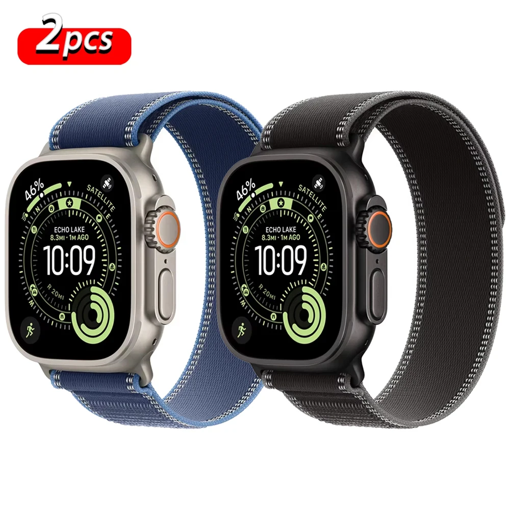Trail Alpine Armbänder für Apple Watch Ultra 3 2 Band 49mm 46mm 45mm 44mm 42mm 41mm 40mm Armband Correa iWatch 11 SE3 10 9 8 7 6 5