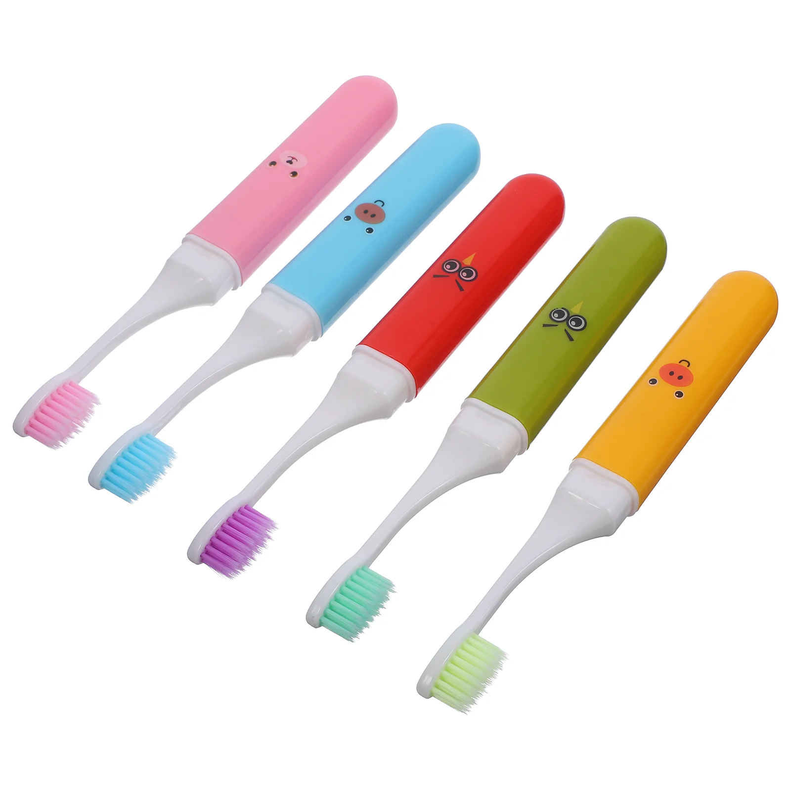 Children's Folding Toothbrush Household Teeth Kids Travel Accessories Size Mini