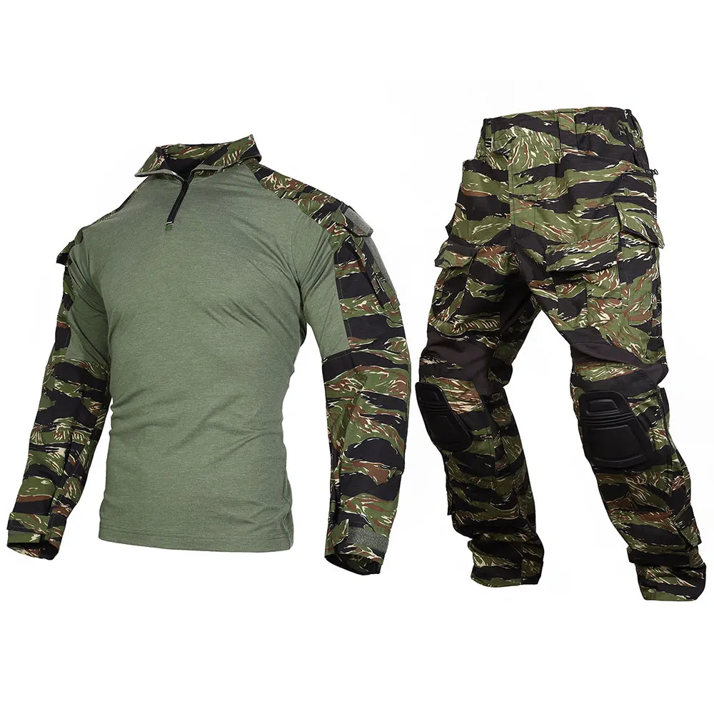 Emersongear Tactical G3 Combat Uniform Sets Training Suits Mens Shirt Pant Tops Duty Cargo Trousers Hiking Hunting Milsim TS