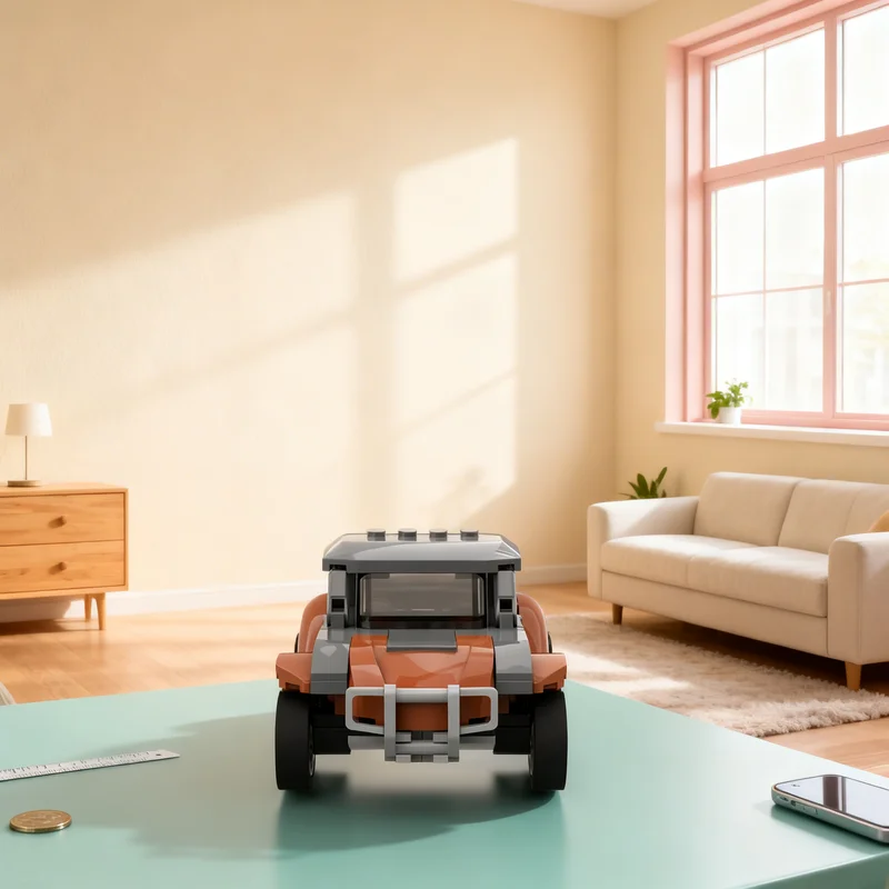 183 детали MOC VW Buggy GTA V Online Creator, модель из строительных блоков, 3D-конструктор, художественная сборка, DIY, творческое образовательное занятие.