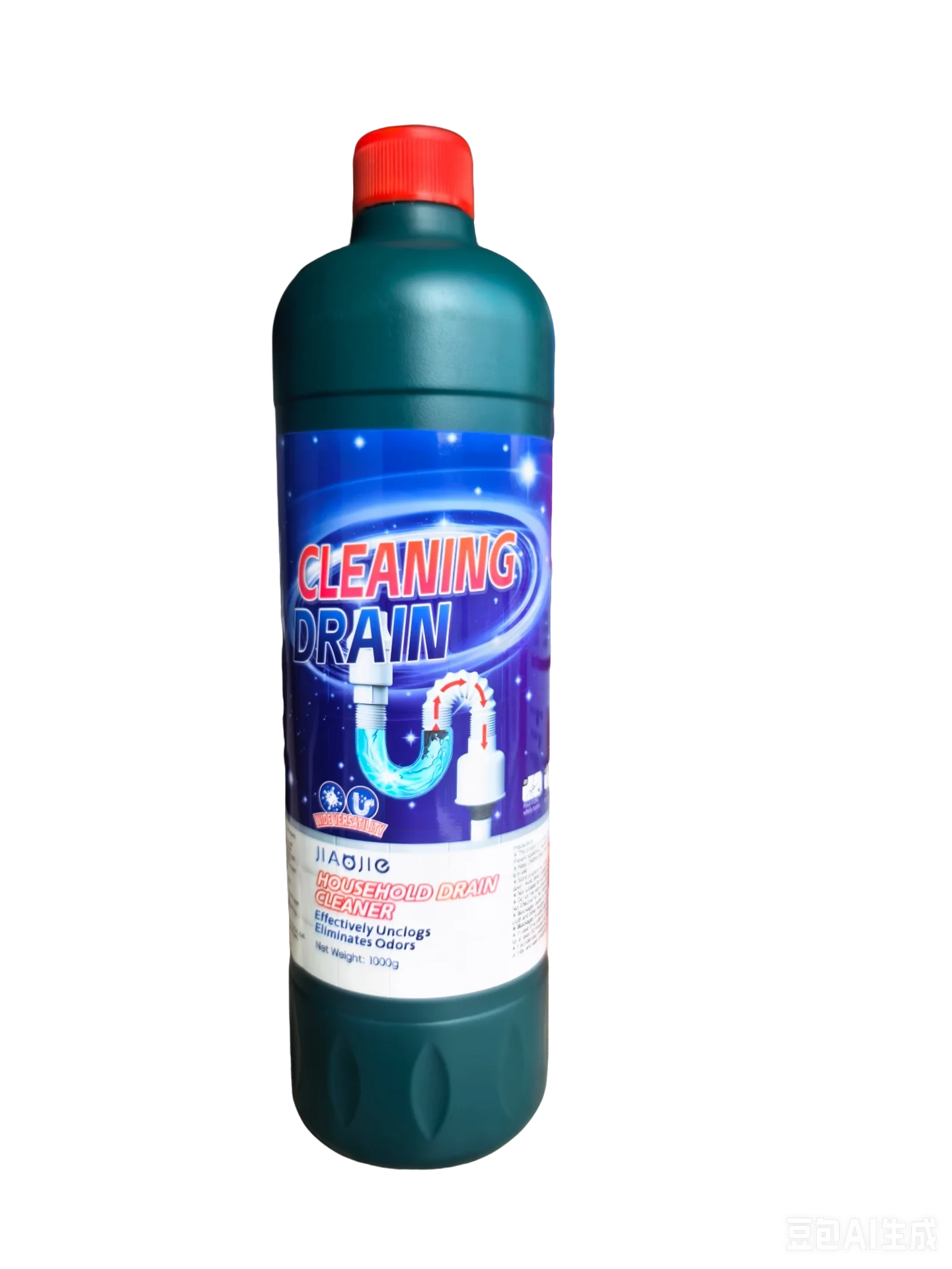 Drain Clog Dissolver, Drain Opener-Cleaner, Toilet Clog Remover, 34 Fl Oz 1000g Per Bottle (Pack of 2)