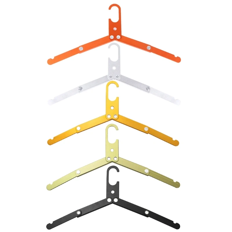 

A1A2 Folding Wet Clothes Hangers Space Saving Travel Camping Cruise Hotel Accessories