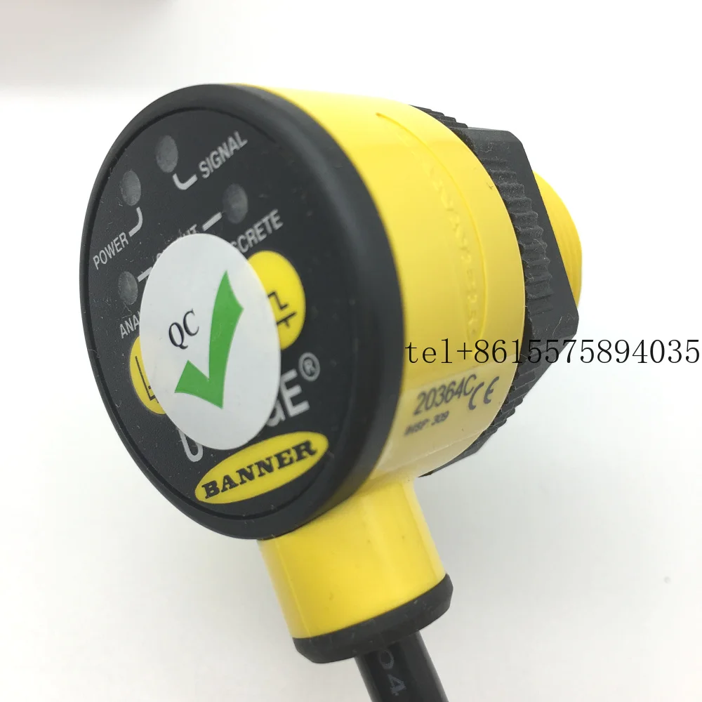 Ya, Spesial Akhir Tahun Diskon Besar NPN T30UUNA 55989 Sensor Ultrasonik dengan Kepala Ulir 30 mm Jangkauan Deteksi 150 mm hingga 1000 mm