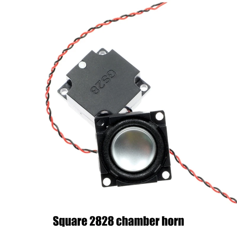 ลำโพงแม่เหล็กสี่เหลี่ยมสูง 28 มม. ที่ชัดเจนสำหรับปรับแต่งอุปกรณ์เสียง