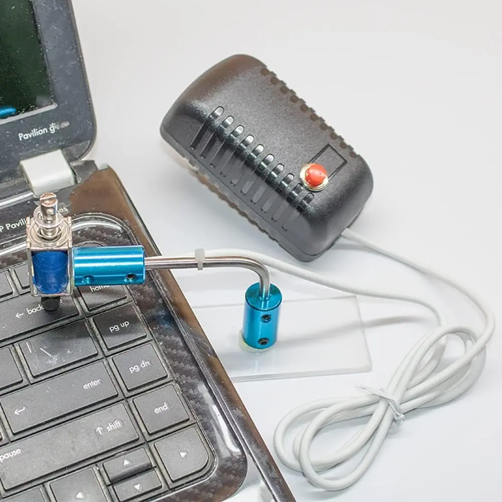 Adjustable Computer Keyboard Clicker-Physics Auto Random Click Game Assist Click Randomly and Game Auxiliary Anti-Dropping 1-30S