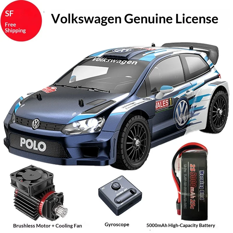 MJX RC Rally Car 14303 14304 1/14 Authorized Volkswagen Citroen Brushless High Speed Drift Off Road Gyroscope 5000mAh Battery