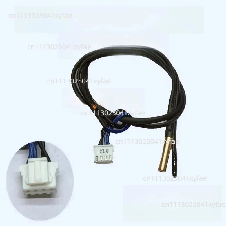 For Chigo air conditioning temperature sensor tube temperature 5K copper head 5K rubber head probe E4 failure