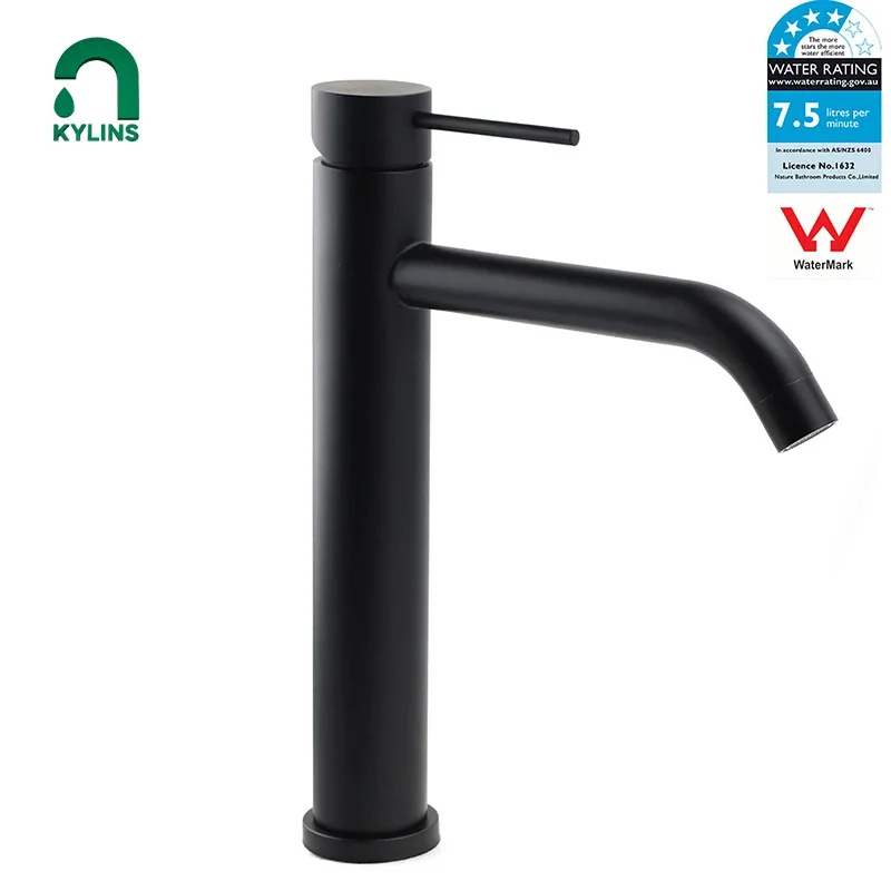 KYLINS Wash Basin Faucet Bathroom Faucet for Kitchen Sink Matte Black Washhand Stand Bathtub Faucets Bathroom Mixer Tap Shower