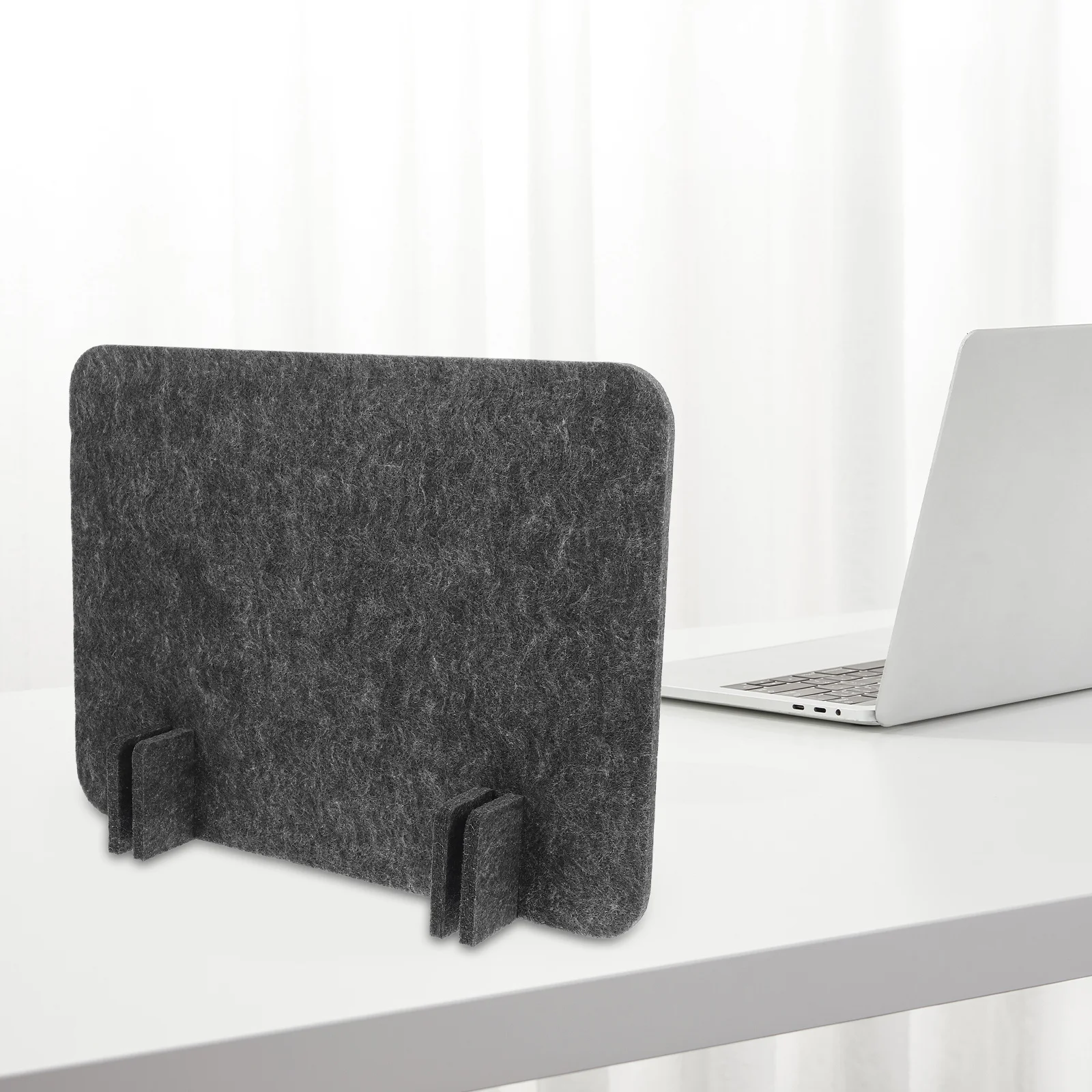 Divisore per schermo da tavolo Privacy acustica Feltro Paraspruzzi Riduzione del rumore Accessori da scrivania Studio Divisorio per spazio di lavoro Ufficio