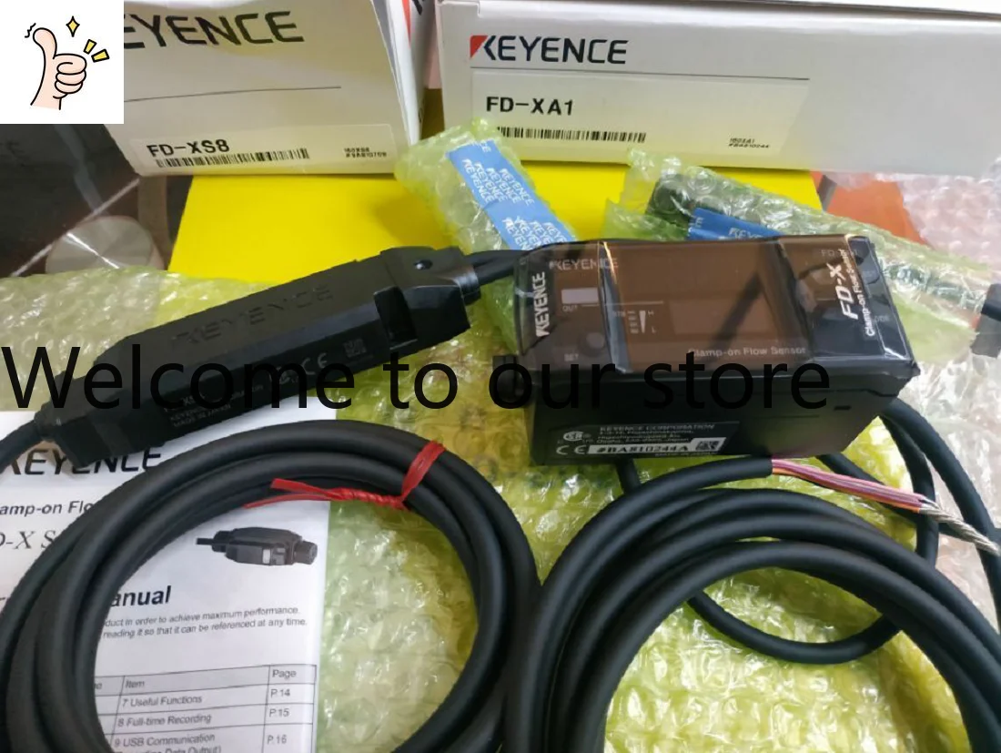 

KEYENCE, Flow Sensor FD-XA1 FD-XS8 Original Stock