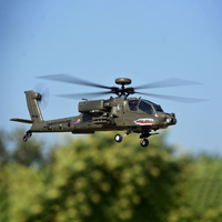 Yuxiang F11 Apache armed combat unmanned helicopter 6-channel 3D stunt remote control simulation model.