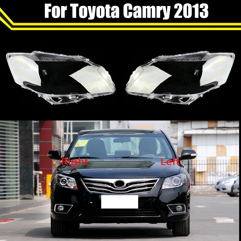 

Auto Head Lamp Light Case For Toyota Camry Classical 2013 Car Front Headlight Lens Cover Lampshade Lampcover Caps Headlamp Shell