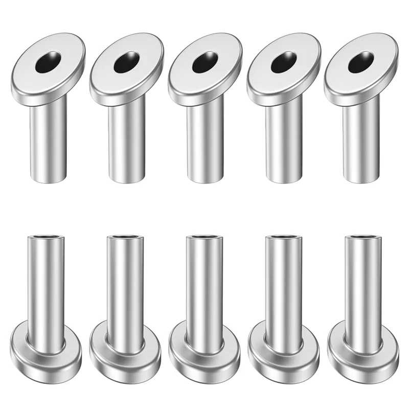 

BHTS-40Pack 30 Degree 3/16In Angle Beveled Protector Sleeves, Wood Post Protector For 1/8In 5/32In 3/16In Stair Cable Railing