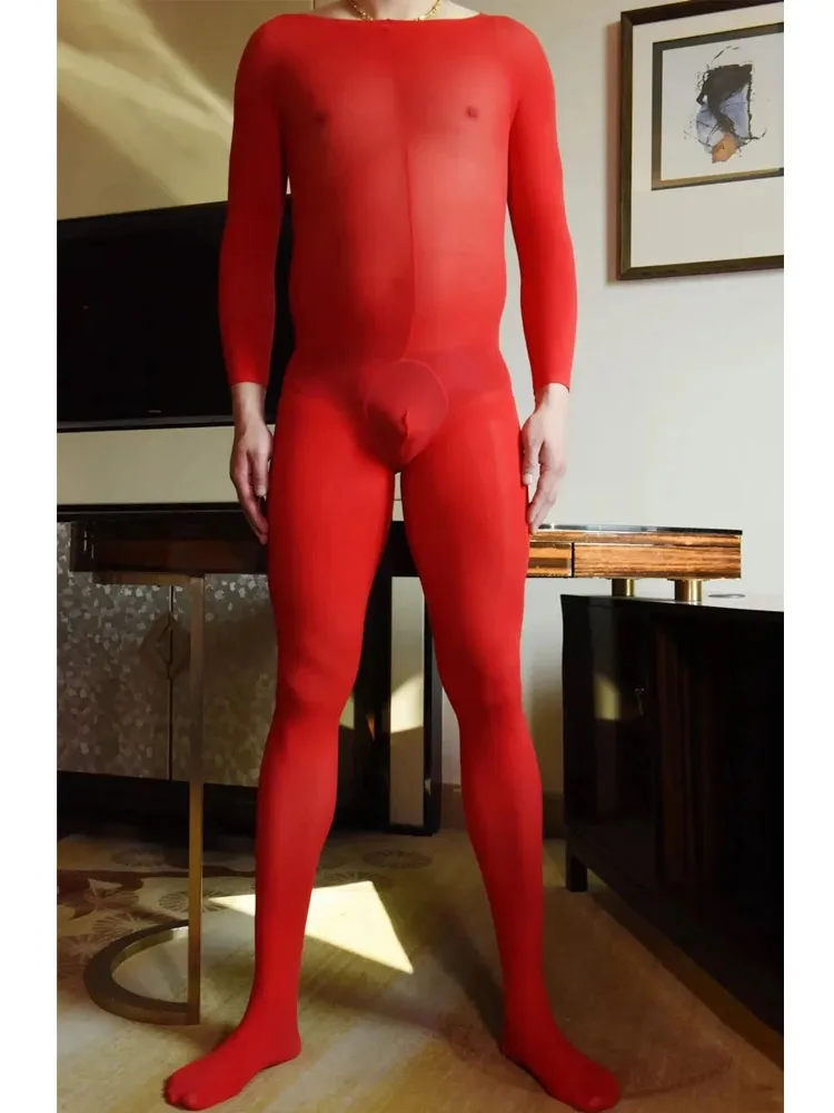 Bodystocking Unisex de Terciopelo y Nylon 120D, Pijama Elástico, Lencería, Leotardo Sexy, Unitardo de una Pieza