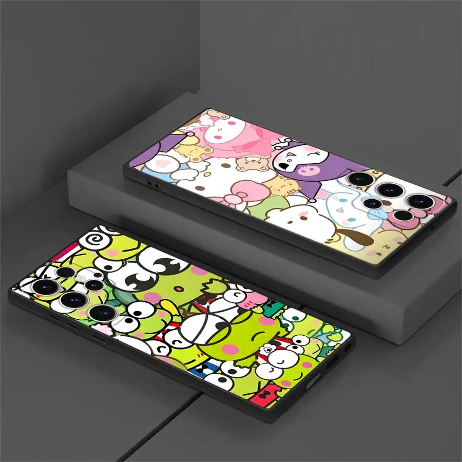 حافظة لهاتف سامسونج جالاكسي S21 S22 Plus S25 + S24 + S21 + S25 Ultra S24 S23 FE S20 Soft Funda