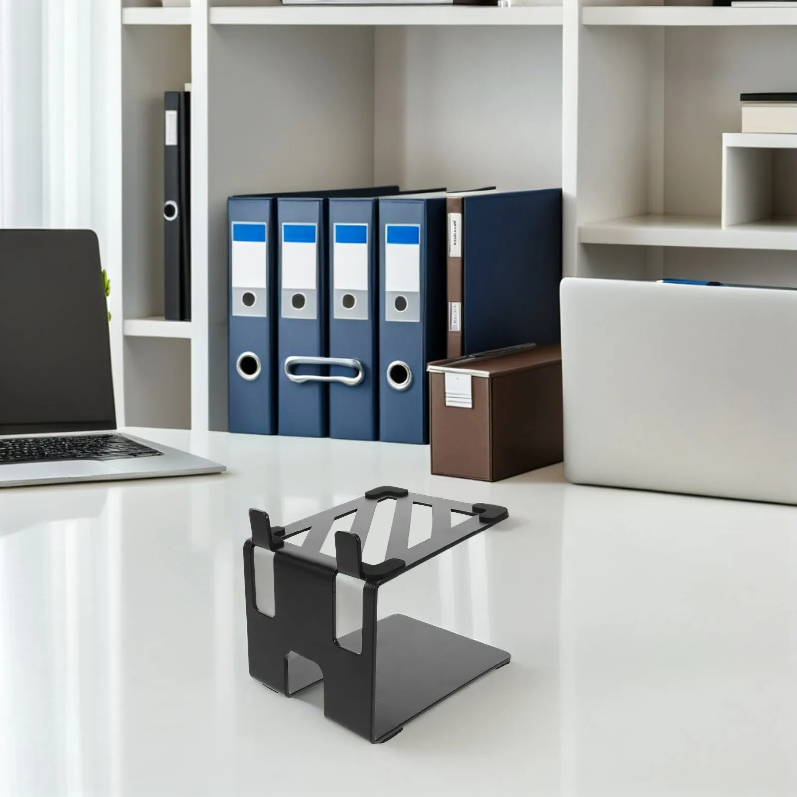 

Металлическая подставка для динамиков для компьютерного стола, 18,5x13x14 см, амортизирующая настольная подставка для аудиоустройств