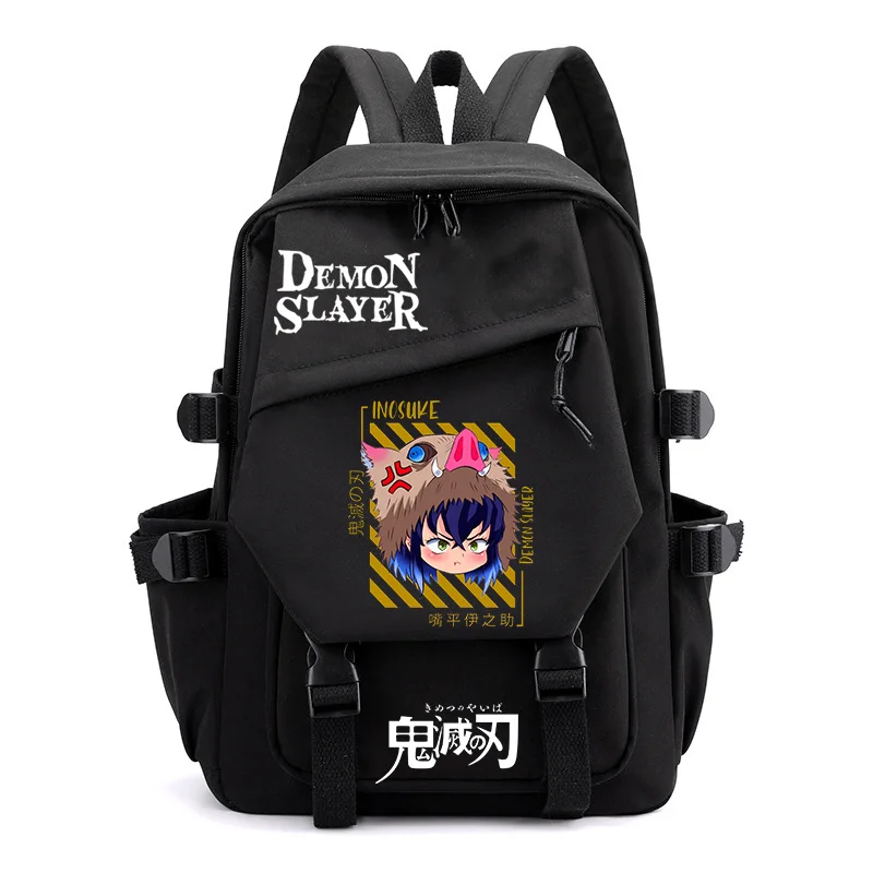 2022 New Primary School Student Bag Printing Demon Slayer Junior High School Student Bag Backpack Wholesale