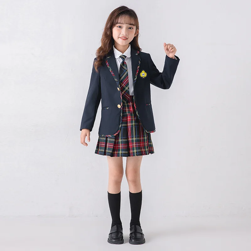 Crianças adultos meninas meninos coreia do reino unido japão uniformes escolares outfits homens japonês traje da escola anime roupas conjunto