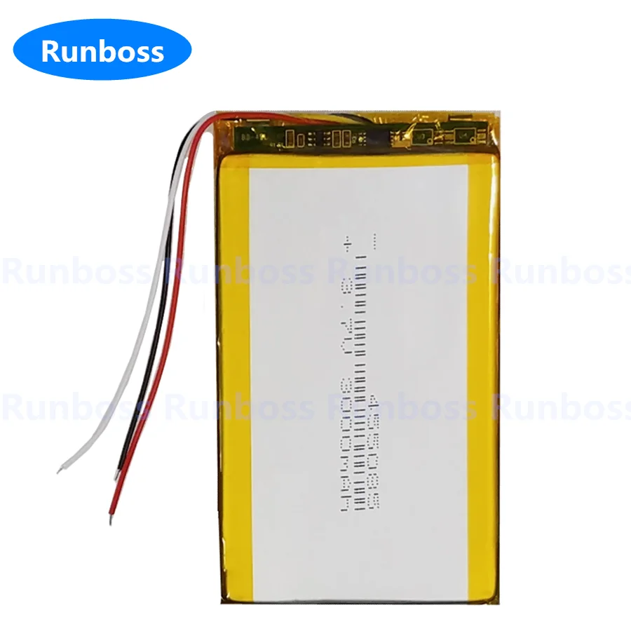 405085 405080 405090 3.7V 2500mAh rechargeable battery li-polymer for GPS DVD power bank Tablet PC PAD PDA Laptop camera PSP