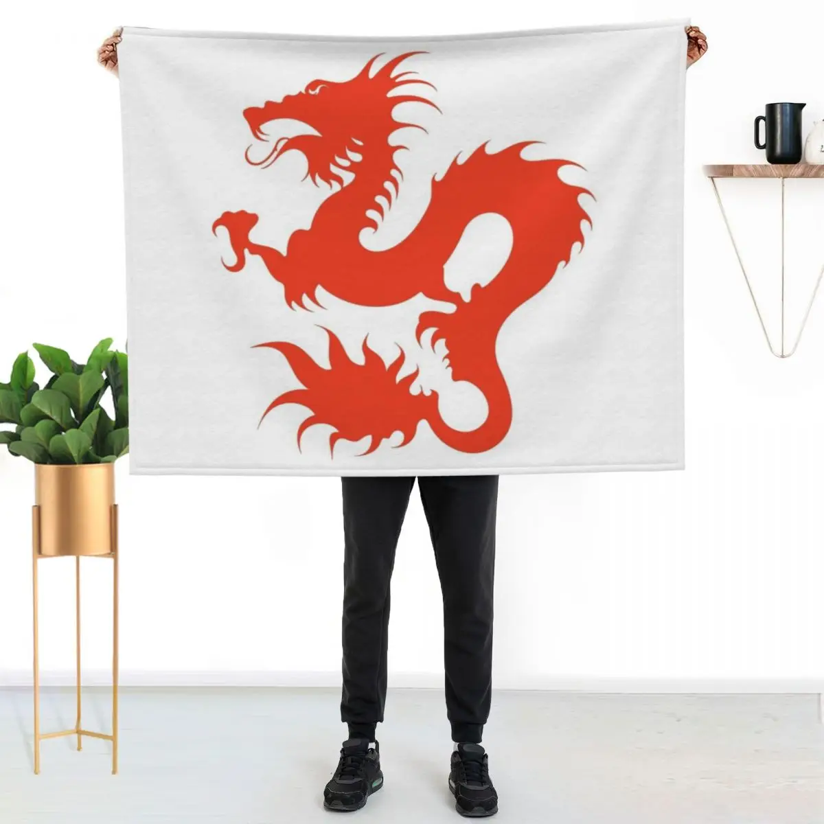 

Dean Blunt ZUSHI Dragon Throw Blanket Flannel Fleece Soft Warm Throw Blanket