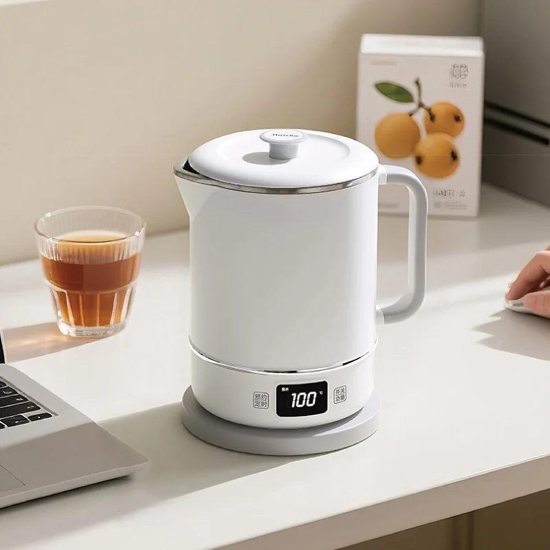 1.2L Electric Kettle 110V/220V Portable 304 Stainless Steel Boil Kettle Appointment Health Kettle Auto Keep Warm Multifunction