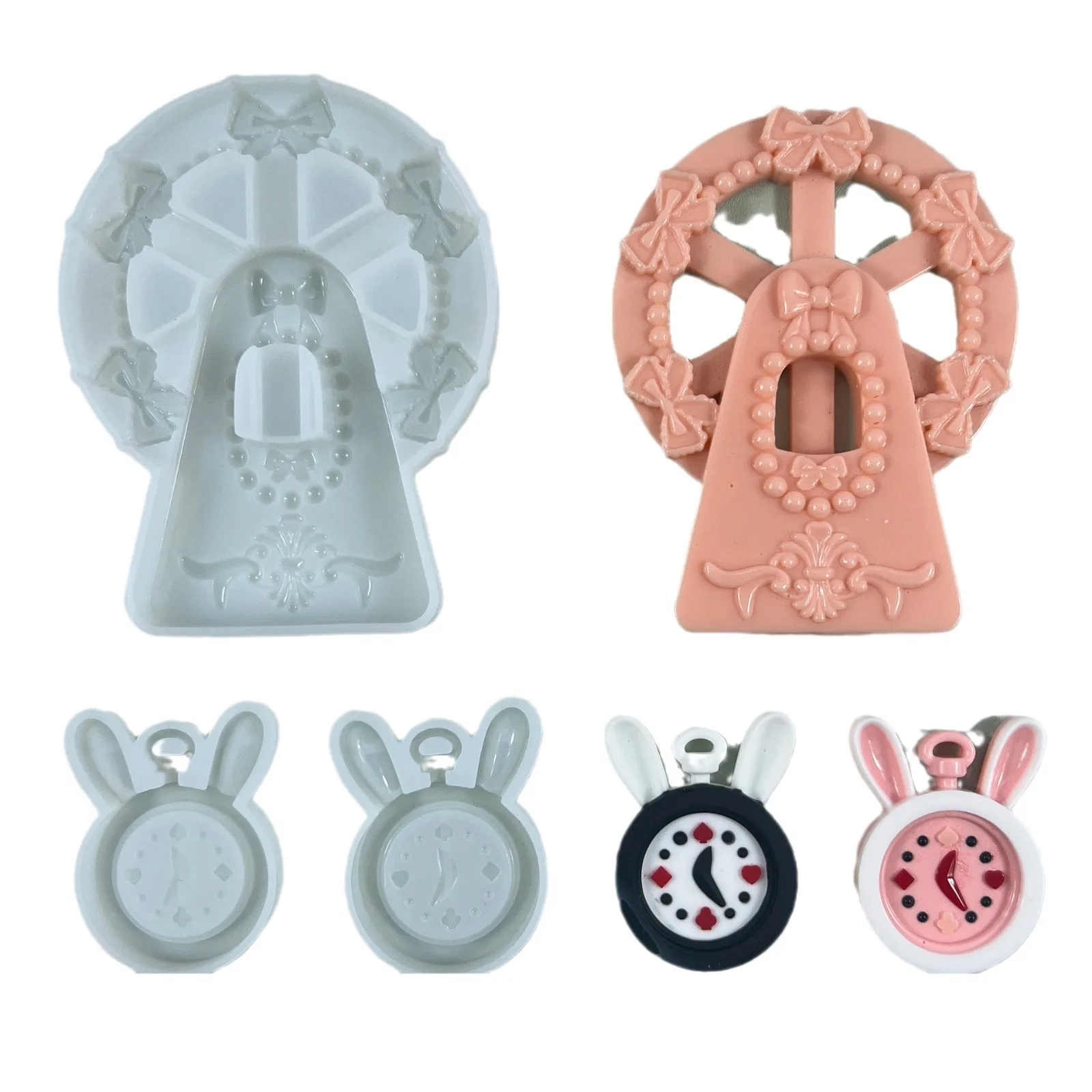 Diy Bow Ferris Wheel Windmill Silicone Mold