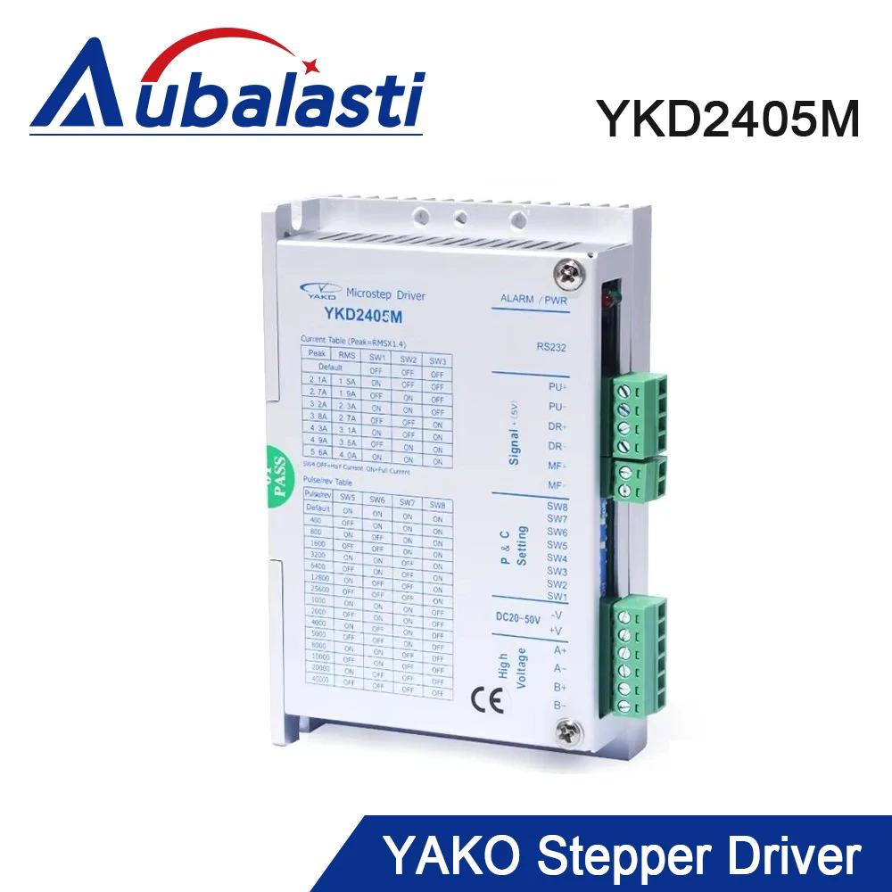 Aubalasti YAKO Stepper Motor Driver YKD2405M 20-50VDC 4A