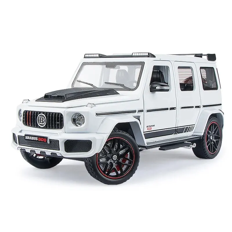 1/32 G700 Alloy Car Model Simulation Toy Diecast Vehicles Off-road SUV With Sound N Light Collectible Kids\' Gift 1/32 G700 Alloy