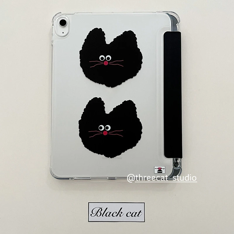 For Samsung Galaxy Tab A8/A9/A11+FE LITE PLUS/Galaxy Tab S6 Lite/S7/S8/S9/S10+ FE INSCute Little Ball of Fuzz tri-fold case
