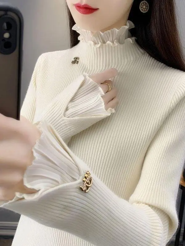 fce-lined-thiened-autumn-winter-lace-trimmed-f-high-collar-base-irt-women's-slimming-bell-sve-ket-handkerchief