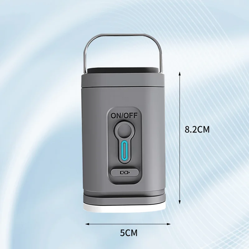 Imagem -05 - Bomba de ar Elétrica Portátil sem Fio Compressor de ar Inflator Bombas de Sucção a Vácuo Carregamento Usb com Luz para Almofadas Infláveis