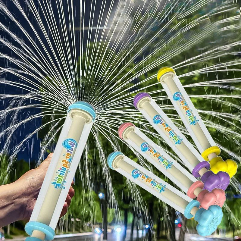 Pistolet à éclaboussures d'été, jouets de pulvérisation d'eau, Type de traction, jouets de feux d'artifice d'eau en plein air dans la piscine, jouet de plage de tir