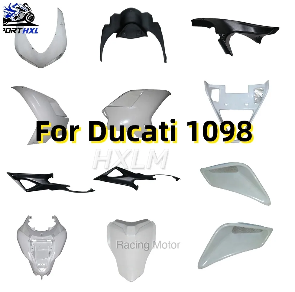 ABS Plastic Side Fairing For Ducati 848 1098 1198 Side Cover 848 1198 | Racing Motor Store