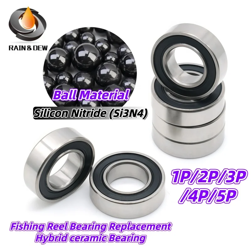 SR188RSCB 6.35X12.7X4.762mm Fidget Spinner Bearing Fast Spinning Bearing Stainless Steel Hybrid Ceramic Ball Bearing SR156 SR166