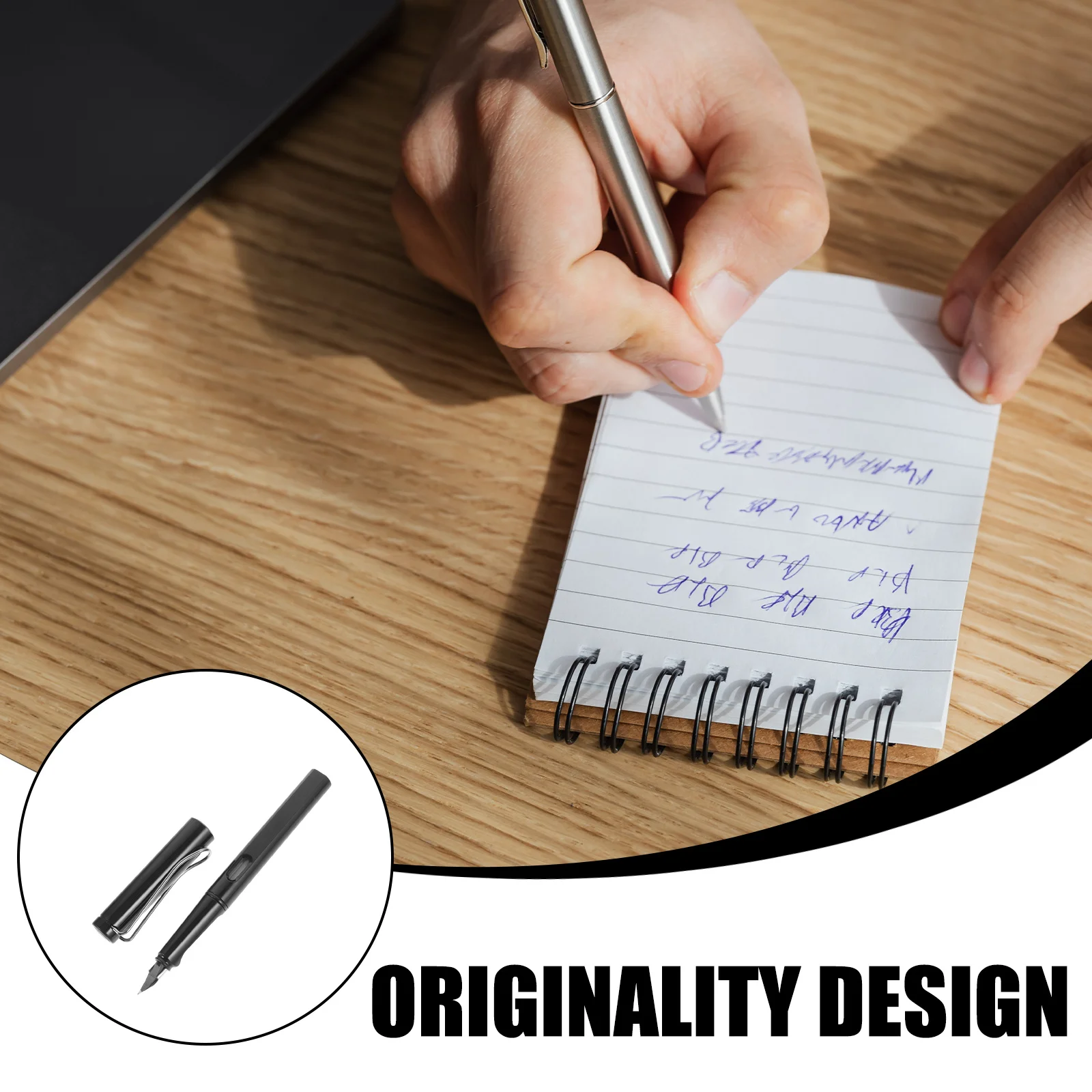 

1 комплект, 1 комплект, сменный блок для перьевой ручки, компактный пишущий инструмент с тонким наконечником для школы, офиса, путешествий, студента, подарок, ручки для вывесок, мини-ручки