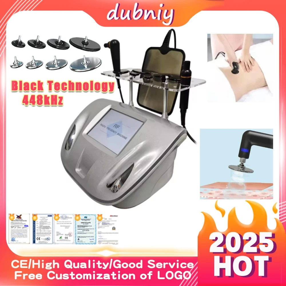 2025 Dubniy RF Machine 448khz Machine de beauté du visage corps minceur forme masseur Lifting du visage peau élimination des rides rajeunissement