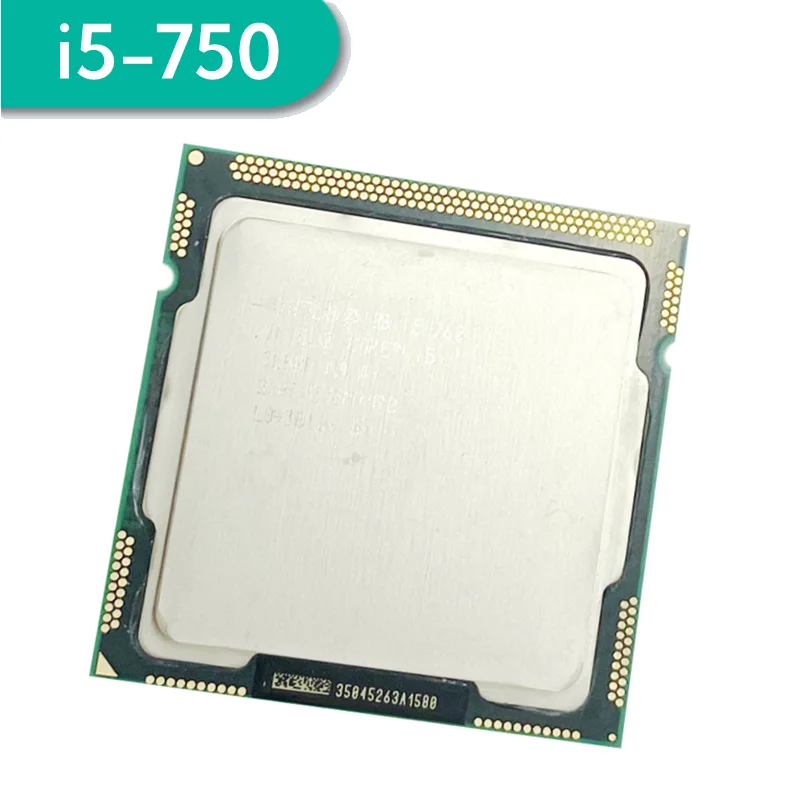 

Процессор Core i5 750, 2,66 ГГц, 8 Мб кэш-памяти, LGA 1156, настольный процессор I5-750