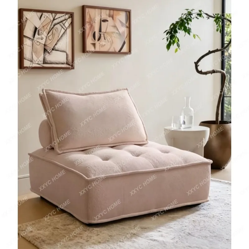 

Tofu block sofa - modern minimalist single seater compression sofa for living rooms, apartments, and homestays