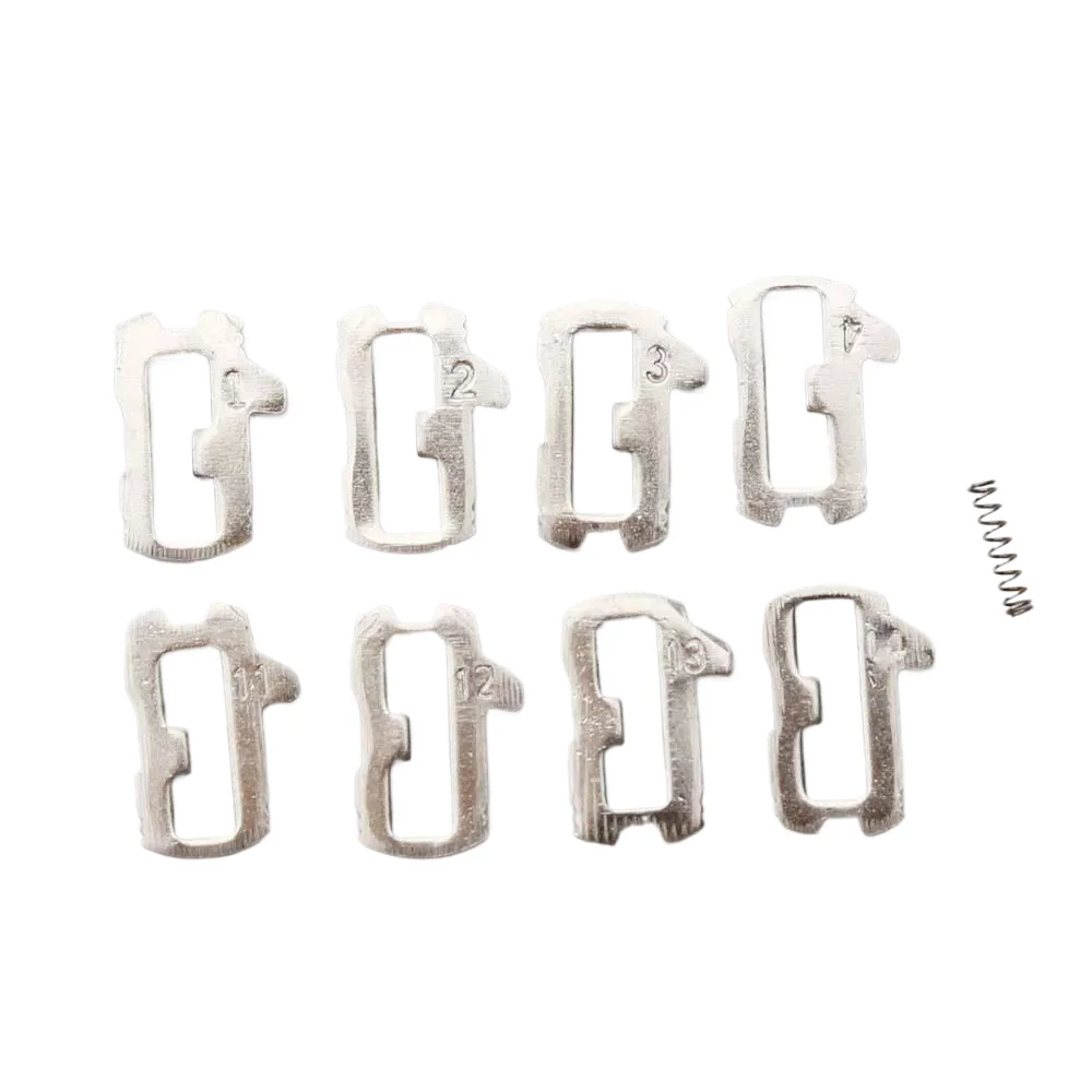 200Pcs/lot HU66 Car Lock Repair Accessories Car Lock Reed Lock Plate for  M094 8 Type Each 25pcs