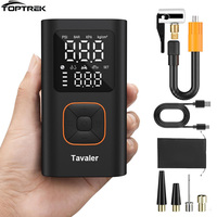 Portable Tire Inflator 150PSI Air Injector Electric Bicycle Inflator Air Pump Rechargeable Ball Car Compressor Bike Accessories