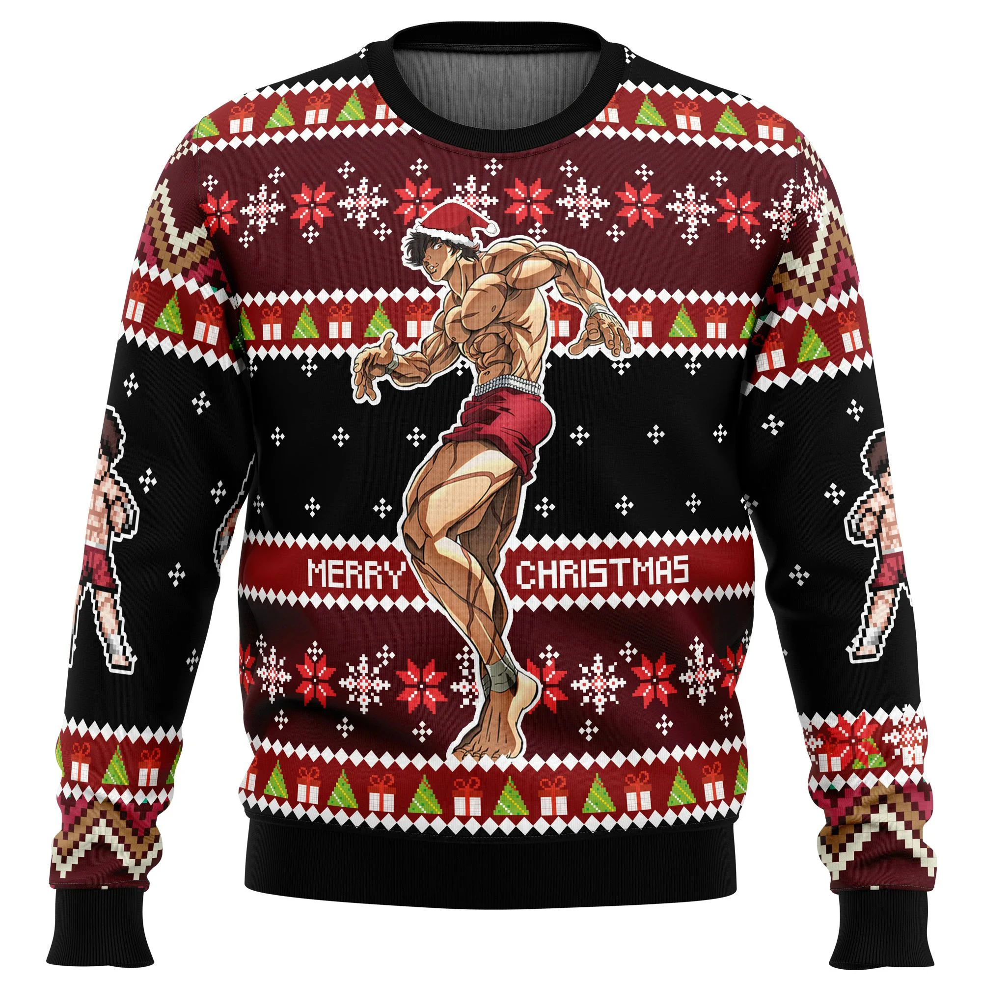 Christmas Carnival Unisex Sweater Christmas Sweater Gift 3D Printed Autumn/Winter Challenge Sports Shirt