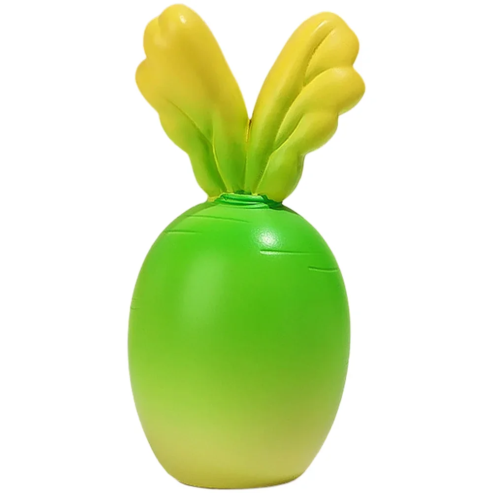 

For Car Dashboard Dashboard Miniature Radish Ornaments For Road Trip Decoration White Whimsical Office Decoration