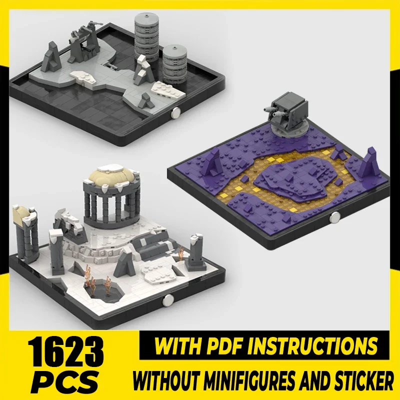 

Moc Building Blocks Star Movie Clone Castle Frontline Battle Model Technology Bricks DIY Assembly Construction Toy Holiday Gifts