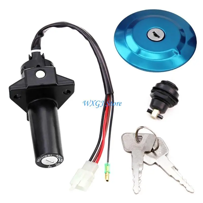

37JE Car Spare Part Motorcycle Ignition Switch Caps Lock Metal for YBR125