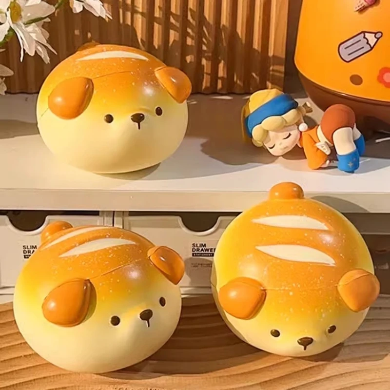 Birthday Gift Cartoon Bread Dog Slow Rebound Doll Creative Squeeze Decompression Toy Table Ornament Squishy Slow Rising