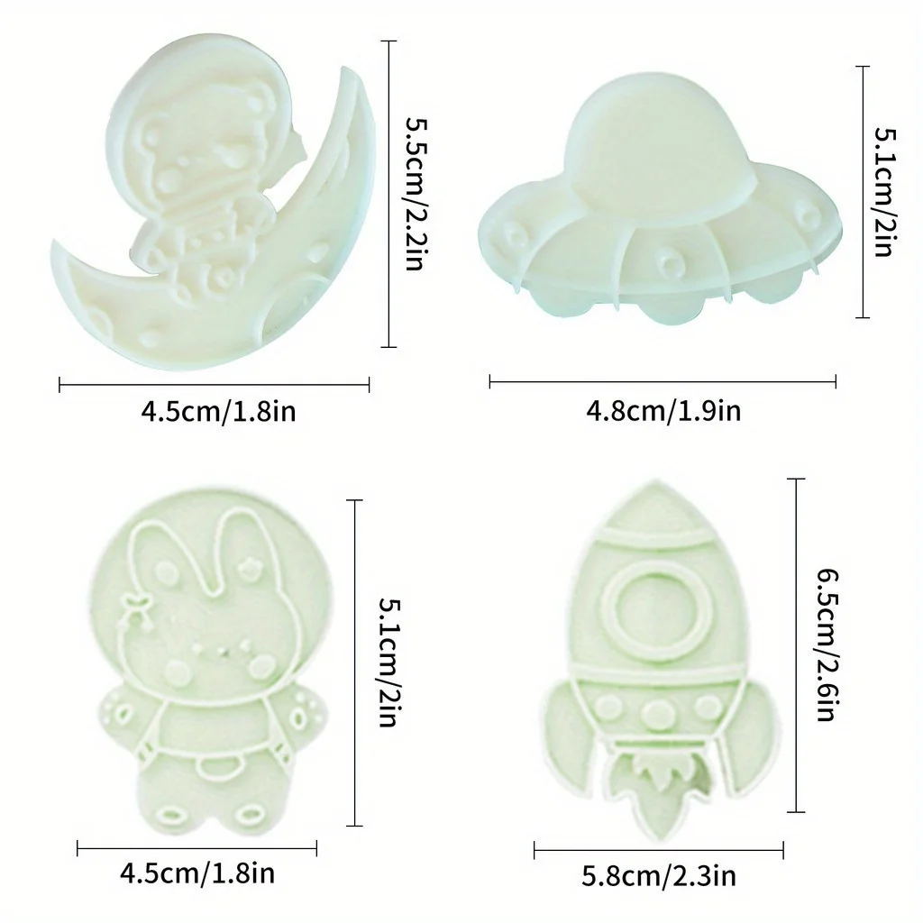 Cartoon Cookie Mold Space Modeling Home Cookies Cranberry Cutting Mold Modeling Diy Baking Tools Kitchen Baking Tools
