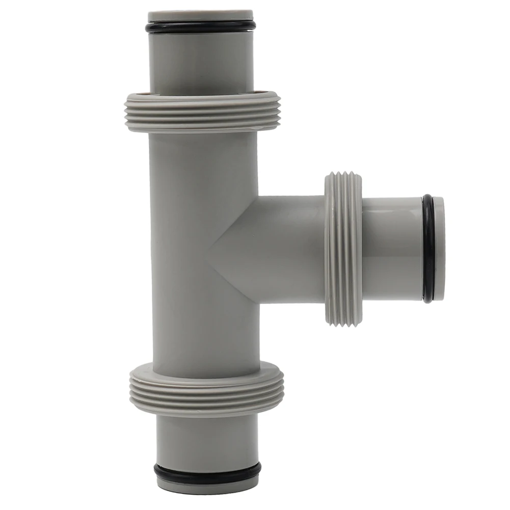 Adapter złącza podwójny Split dla części Intex zawór tłoka węża pompy basenowe gumowych O-ringi do Tee T-Joint część basenowa