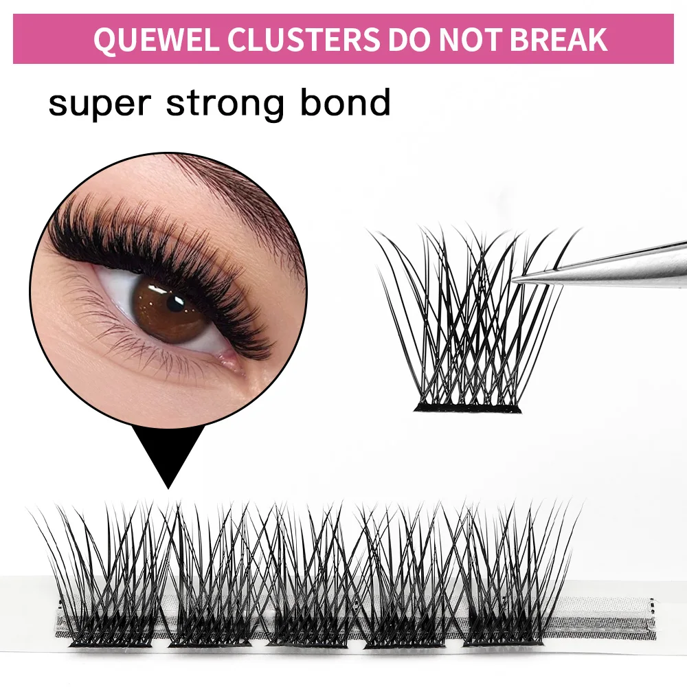 YOUNG LASH DIY  Eyelash Extension  Fluffy Volume Individual Clusters Lashes 72 Volume Natural Eyelash  DIY At Home